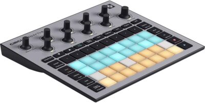 51Y5CJLGueL. AC SL1000 Novation AMS-CIRCUIT-RHYTHM Circuit Rhythm Sampler and Groovebox with 8 Sample Tracks and Sequencer Bundle with 2 YR CPS Enhanced Protection Pack