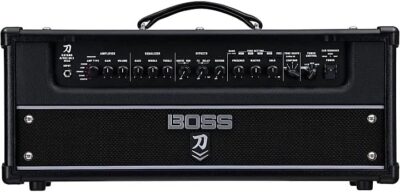 Boss Katana KTN-ART2HD Artist MkII 100-watt Guitar Amplifier Head Bundle with 10ft Instrument Cable and Boss Picks