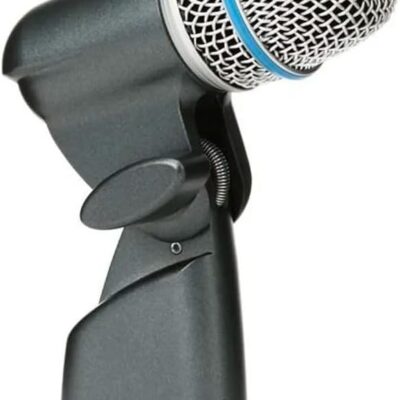 51aUVa6xC9L. AC SL1000 Shure BETA 56A Snare and Tom Microphone – Supercardioid Swivel-Mount Dynamic Drum Mic for Close Miking, Equipped with Shock Mount for Sound Isolation, Dynamic Locking Stand Adapter, Steel Mesh Grille