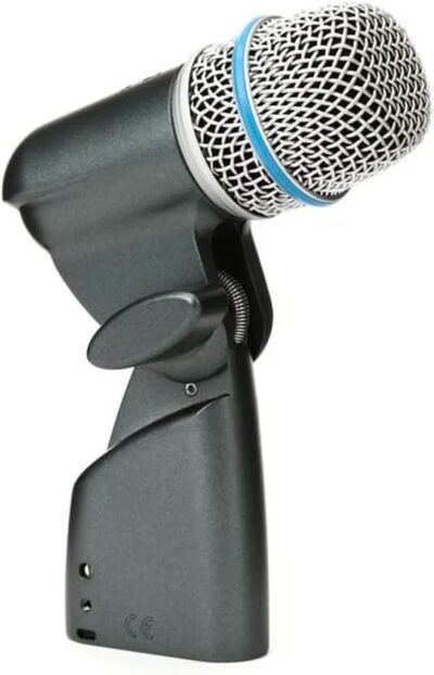 51aUVa6xC9L. AC SL1000 Shure BETA 56A Snare and Tom Microphone – Supercardioid Swivel-Mount Dynamic Drum Mic for Close Miking, Equipped with Shock Mount for Sound Isolation, Dynamic Locking Stand Adapter, Steel Mesh Grille