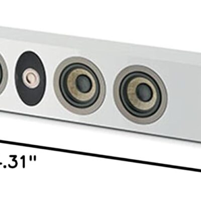 Focal On Wall 302 Series with Stands (White)