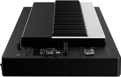 EXPRESSIVE E Osmose 61-Key Synthesizer and MPE Controller Bundle with Auray KSCL-2X Double-X Keyboard Stand, Auray PBS-17 X-Style Piano Bench, Auray FP-P1L Sustain Pedal and Kaces KKC-MD Dust Cover