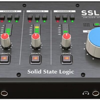 51e2fim3vL. AC SL1000 Solid State Logic SSL 12 USB Audio Interface Bundle with Polsen HPC-A30 Closed-Back Studio Monitor Headphones, 10 MIDI Cable (2x) and XLR-XLR Cable (2x)