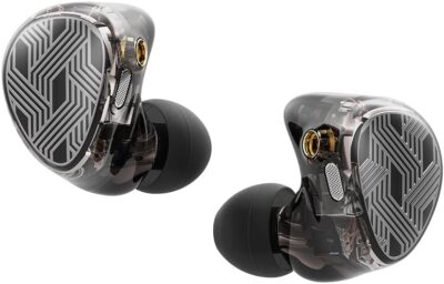 FiiO FA19 10 Balanced Armature in Ear Monitors | Audiophile Earphones with Detachable Pure Silver MMCX Headphone Cable