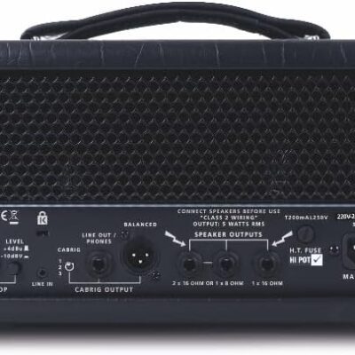 Blackstar HT-5RH MK III – 5-watt Guitar Tube Amp Head w/ 2 Channels, Power Reduction, CabRig, and Reverb