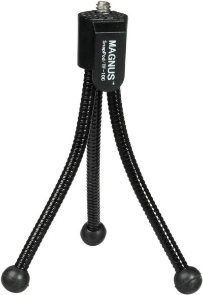 Sennheiser MKE 400 Camera-Mount Shotgun Microphone (2nd Generation) Bundle with Compact Tabletop Tripod and Smartphone Tripod Mount