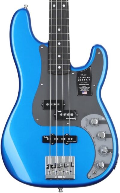 Fender American Ultra II Precision Bass – Noble Blue