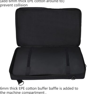 Carrying Case for Pioneer DDJ 400/DDJ FLX4/DDJ 200/DDJ SB3 SB2/DDJ-202/Inpulse 300/Native Instruments Traktor Kontrol S2 Mk3 DJ Controller, Soft Travel Storage Bag with Bag Strap