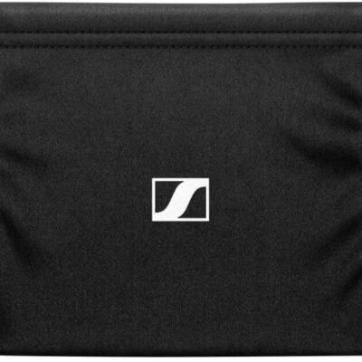 Sennheiser Microphone MKE 400 Mobile Kit Bundle with Mirfak Audio WE10 Pro Dual-Channel Wireless Microphone System Polishing Cloth