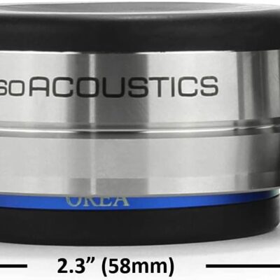 51gB1OdfwS. AC SL1088 IsoAcoustics Orea Series Audio Equipment Isolators (Indigo – 16 lbs Max/pc)