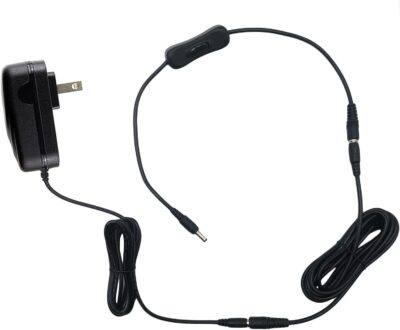 51h2lKjVb4L. AC SL1500 MyVolts 9V Power Supply Adaptor Compatible with EarthQuaker Devices Avalanche Run Effects Pedal – US Plug – with Extension and Inline Switch