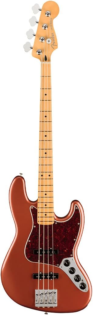 Fender Player Plus Jazz Bass, Aged Candy Apple Red, Maple Fingerboard