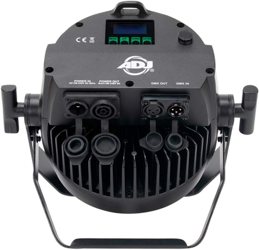American DJ ADJ 12P HEX IP 65 Outdoor RGBAW + UV LED DMX Par Can Wash Up-Light