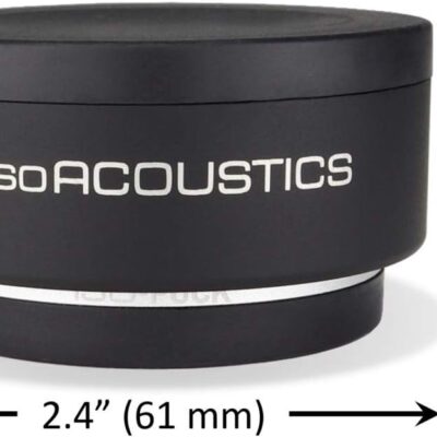 51iTpp4SKBL. AC SL1146 1774187862 9752 IsoAcoustics Iso-Puck Series Acoustic Isolators (Iso-Puck, 20 lbs max/Unit, 2-Pack)