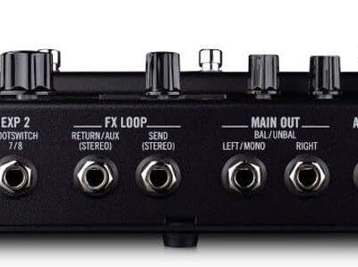 Line 6 POD Go Guitar Multi-Effects Pedal, Black
