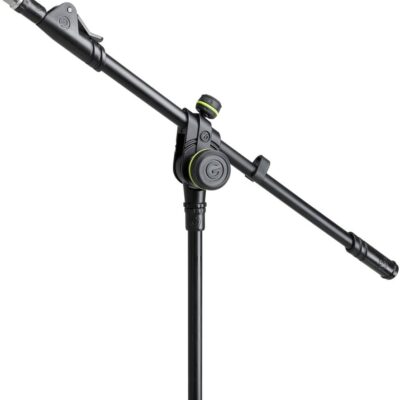 Gravity GMS4322B MS 4322 B Microphone Stand with Folding Tripod Base & 2-Point Adjustment Telescoping Boom