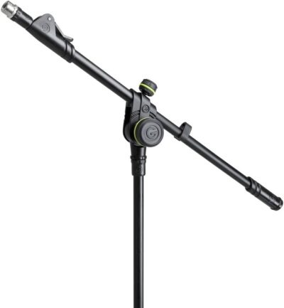 Gravity GMS4322B MS 4322 B Microphone Stand with Folding Tripod Base & 2-Point Adjustment Telescoping Boom