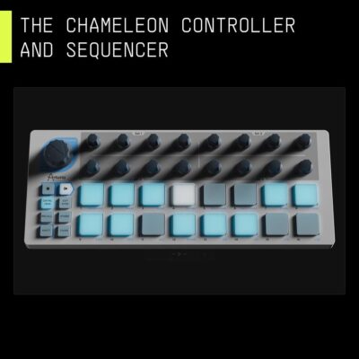 51jto Z4T5L. AC SL1080 Arturia – BeatStep – Compact MIDI Controller & Sequencer with Creative Software for Recording – 16 Pads, 16 Encoders