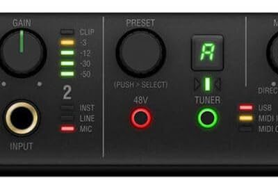 IK Multimedia AXE I/O premium 2-in 5-out 24-bit, 192 kHz USB audio interface for Mac/PC with advanced guitar tone shaping, Hi-Z re-amp out and massive AmpliTube and TONEX software bundle