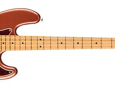 Fender Player Plus Jazz Bass, Aged Candy Apple Red, Maple Fingerboard