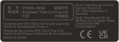 Turbosound iNSPIRE iP3000-WHB Wheel Board for iP3000 Power Stand