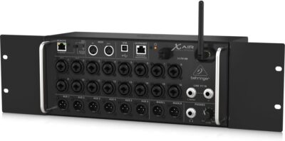 Behringer X AIR XR18 18-Channel, 12-Bus Digital Mixer for iPad/Android Tablets with 16 Programmable Midas Preamps, Integrated Wifi Module and Multi-Channel USB Audio Interface
