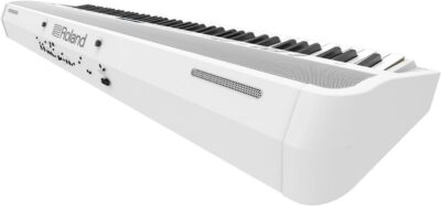 Roland FP-90X | Flagship Portable 88-Note Digital Piano | Immersive & Powerful 4 Speaker System | Distinctive Acoustic Tones & Deep Sound Shaping | Bluetooth & MIDI Connectivity | White