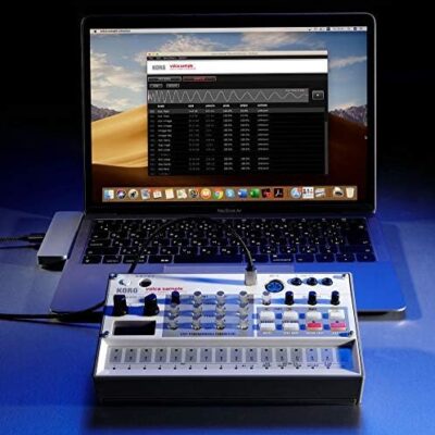 Korg Volca Sample Digital Sample Sequencer Bundle with Power Supply and Austin Bazaar Polishing Cloth