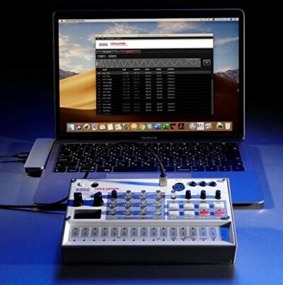 Korg Volca Sample Digital Sample Sequencer Bundle with Power Supply and Austin Bazaar Polishing Cloth