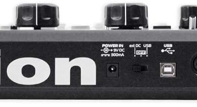 Novation MiniNova Analogue Modelling Compact 37 Mini-key Synth – Tough, compact, powerful mini-synth with pitch-correcting effect vocoder, 256 onboard sounds and five effects per voice layering Blue