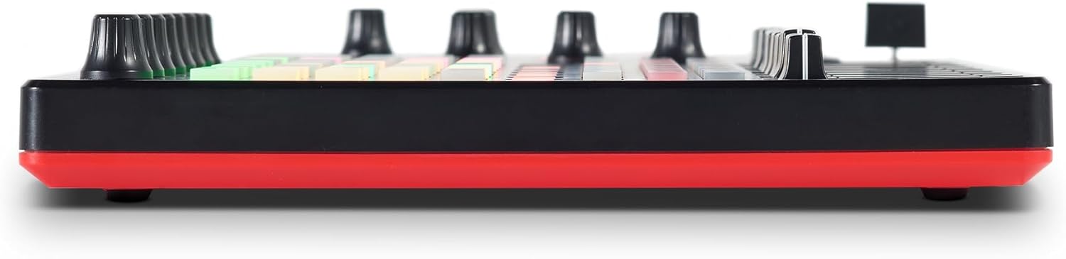 Akai Professional APC40 MKII – USB MIDI Controller for 1 to 1 Mapping with Ableton Live Lite with 5×8 Clip Launch Matrix, Knobs and Faders, Pro Software Suite Included