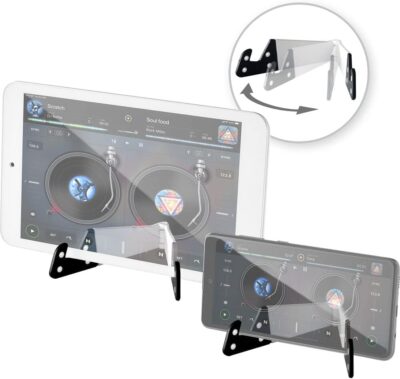 Hercules DJControl Mix DJ Software Controller with Algoriddim Djay App Bundle with Hercules HDP DJ45 Closed-Back, Over-Ear DJ Headphones