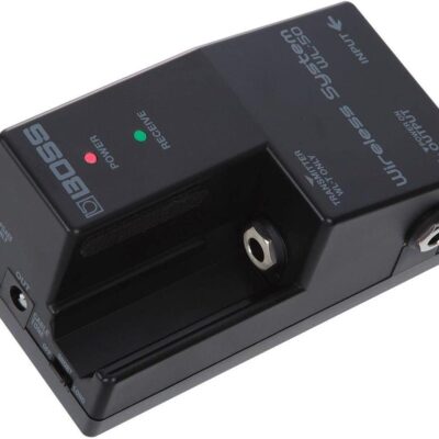 BOSS WL-50 Guitar Wireless Virtual Cable for Pedalboards | Plug-and-Play Wireless System in a Pedal-Size Format | for Guitar, Bass and Other Electronic Instruments | Built-in Cable Tone Simulation