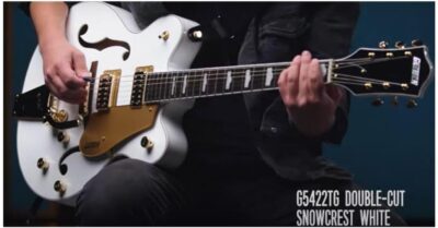 51qOQlQ5DL. AC SL1080 Gretsch G5422TG Electromatic Classic Hollowbody Double-Cut with Bigsby – Snowcrest White