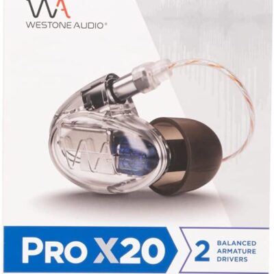 51rkvwR8GrS. AC SL1500 Westone Audio Pro X20 IEM Earphones – Dual Driver Noise Isolating Musician in-Ear Monitor Wired Earbuds