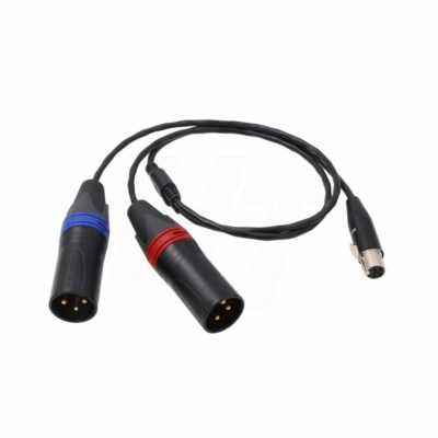 51tGnGpgWL. SL1500 Audio Cable Mini XLR 5 Pin TA5F to Two XLR 3-pin for Wisycom MCR54, Zaxcom QRX200, Lectrosonics SRc5P Receiver to Sound Devices Mixer Recorder