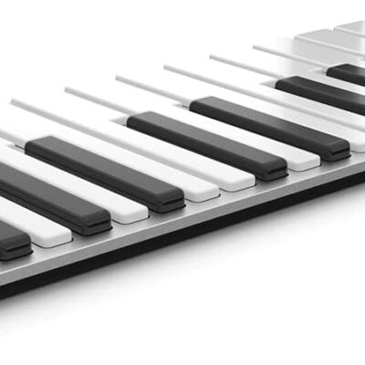 51tVLcWF6LL. AC SL1500 Xkey 25 Air Bluetooth MIDI Keyboard – Apple-Style Ultra-Thin Aluminum Frame, 25 Full-Size Velocity-Sensitive Keys, Polyphonic Aftertouch, Ultra-Low Latency, Simply Plug & Play on iPad, iPhone, Mac, PC
