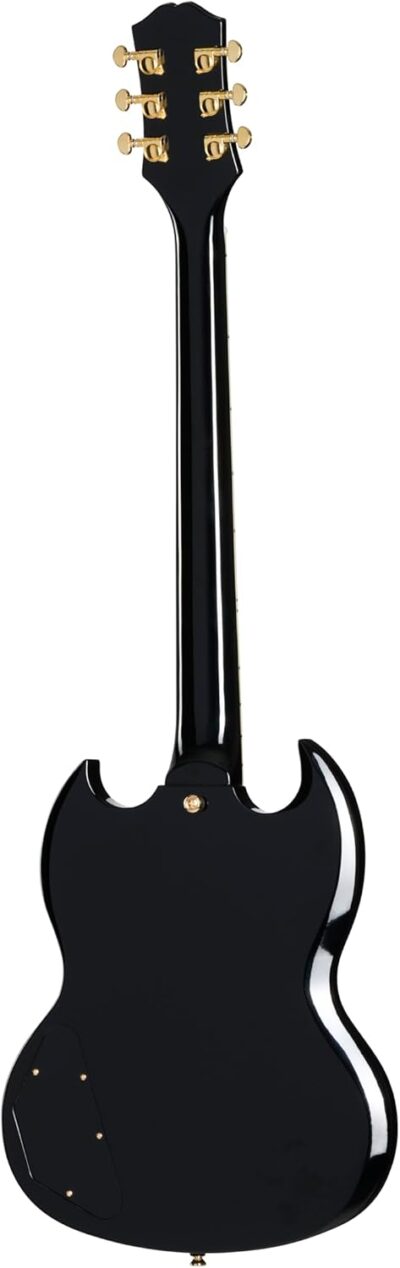 Epiphone Inspired by Gibson SG Custom, Ebony Gold Hardware with Bag