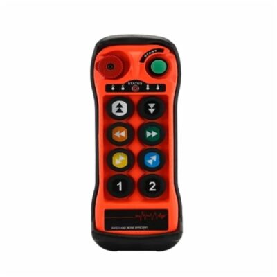 QA800 8 Keys Single Speed Industrial Crane Control switches Hoist Track Crane Lift Controller(2T 1R,AC DC 36-450V)
