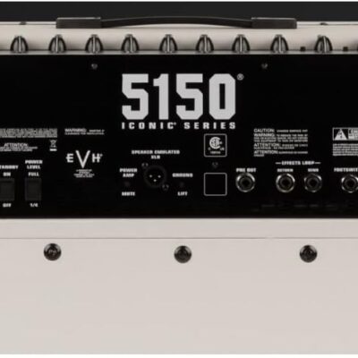 EVH 5150 Iconic Series 40-watt 1 x 12-inch Tube Combo Amp – Ivory