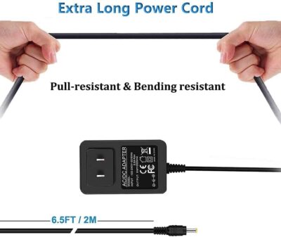 9V Power Supply Compatible with Korg Volca Syth Bass Beats Rhythm, FM Keys Loop, Synthesizer, Kick, Mix, Sample KA350 KROSS-61 KROSS-88 Replace Korg Volca Power Cord