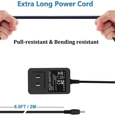 9V Power Supply Compatible with Korg Volca Syth Bass Beats Rhythm, FM Keys Loop, Synthesizer, Kick, Mix, Sample KA350 KROSS-61 KROSS-88 Replace Korg Volca Power Cord