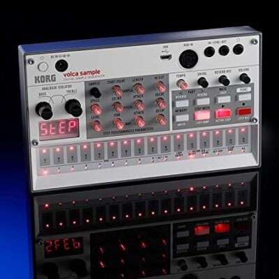 Korg Volca Sample Digital Sample Sequencer Bundle with Power Supply and Austin Bazaar Polishing Cloth