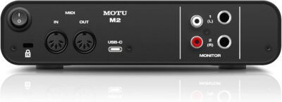 MOTU M2 USB-C Audio Interface