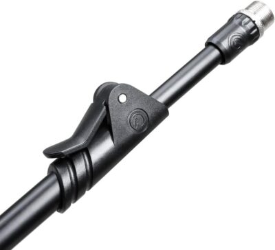 Gravity GMS4322B MS 4322 B Microphone Stand with Folding Tripod Base & 2-Point Adjustment Telescoping Boom