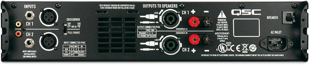 QSC GX3 300-Watt Power Amplifier