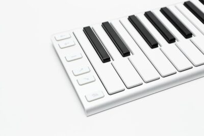 Xkey 25 USB MIDI Keyboard – Apple-Style Ultra-Thin Aluminum Frame, 25 Full-Size Velocity-Sensitive Keys, Polyphonic Aftertouch, Ultra-Low Latency, Simply Plug & Play on iPad, iPhone, Mac, PC
