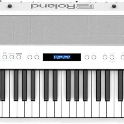 Roland FP-90X | Flagship Portable 88-Note Digital Piano | Immersive & Powerful 4 Speaker System | Distinctive Acoustic Tones & Deep Sound Shaping | Bluetooth & MIDI Connectivity | White