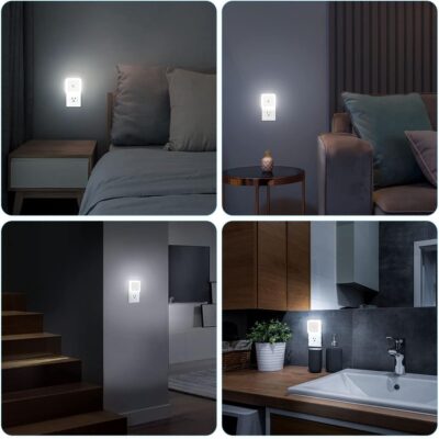 6100VtzY NL. AC SL1200 Sujeet Night Light, Night Lights Plug into Wall 8-Pack, Nightlight Plug in Night Light, Dusk to Dawn Night Lamp Led (Soft White)