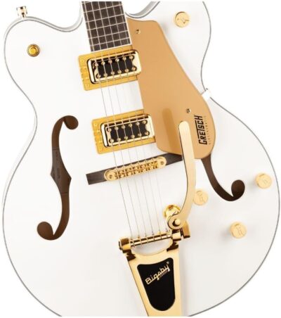 6107u4imSEL. AC SL1080 Gretsch G5422TG Electromatic Classic Hollowbody Double-Cut with Bigsby – Snowcrest White